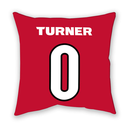 Georgia - NCAA Women's Basketball : Trinity Turner - Pillow-1