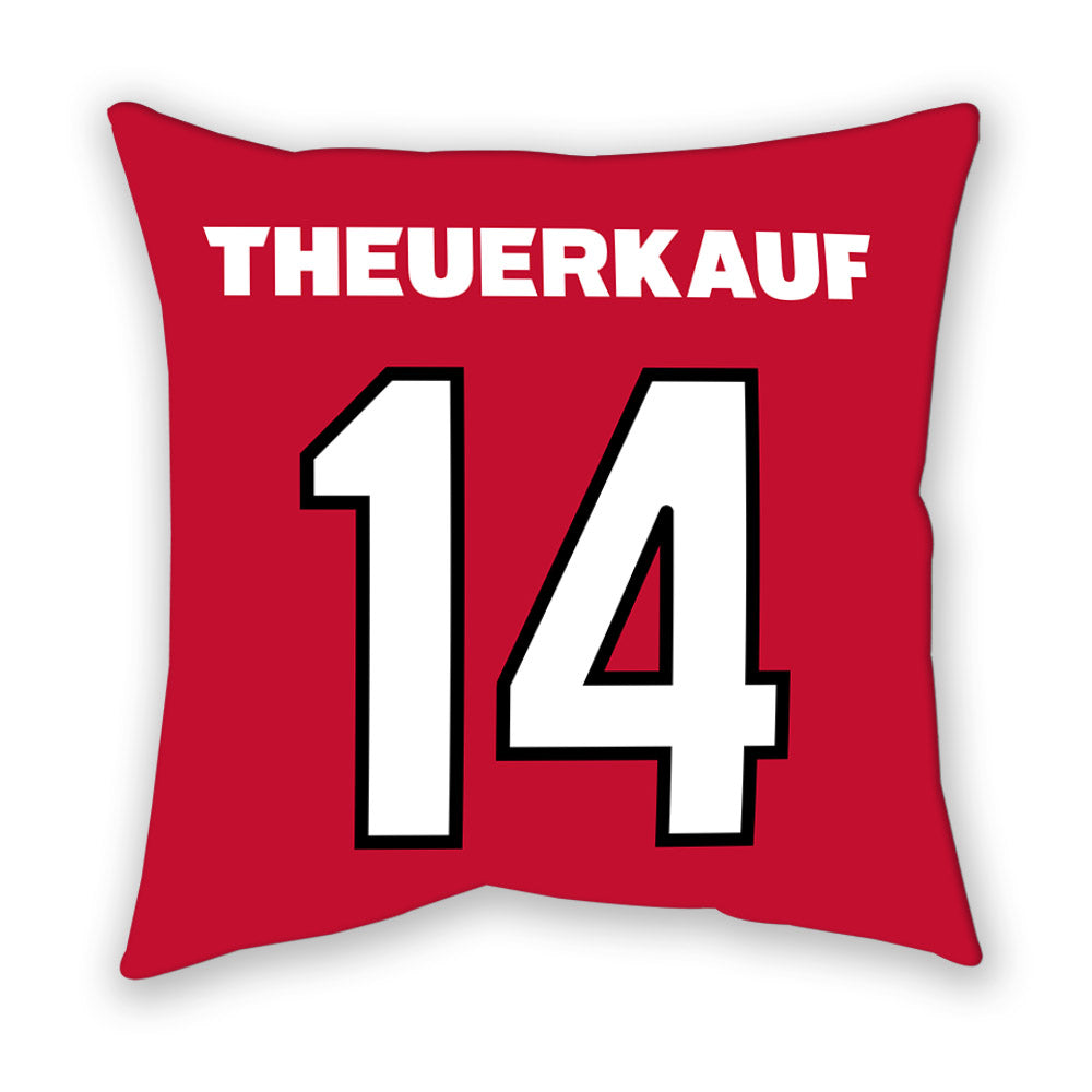 Georgia - NCAA Women's Basketball : Rylie Theuerkauf - Pillow-1
