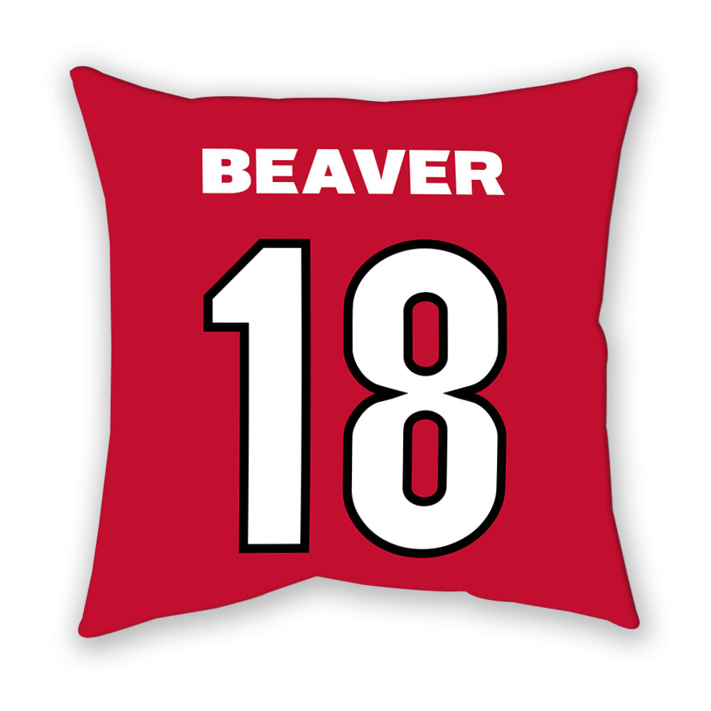 Georgia - NCAA Football : Bryson Beaver - Pillow-1