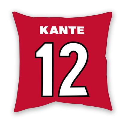 Georgia - NCAA Women's Soccer : Assa Kante - Pillow-1