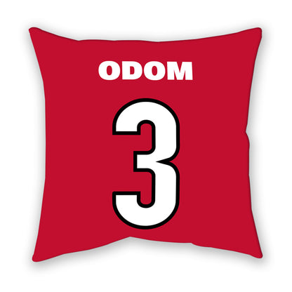 Georgia - NCAA Women's Soccer : Virginia Odom - Pillow-1