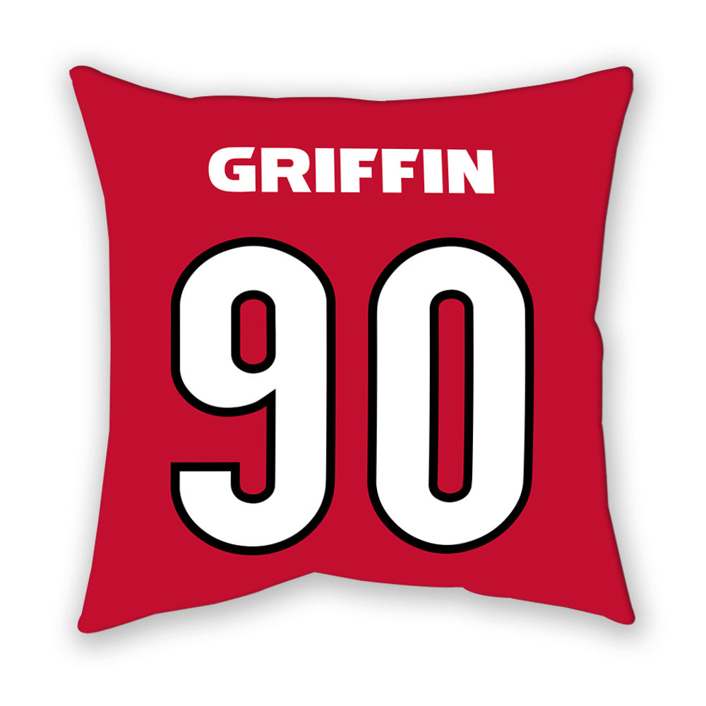Georgia - NCAA Football : Elijah Griffin - Pillow-1