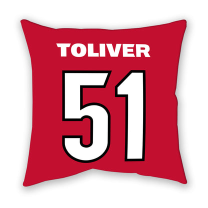 Georgia - NCAA Football : Malachi Toliver - Pillow-1