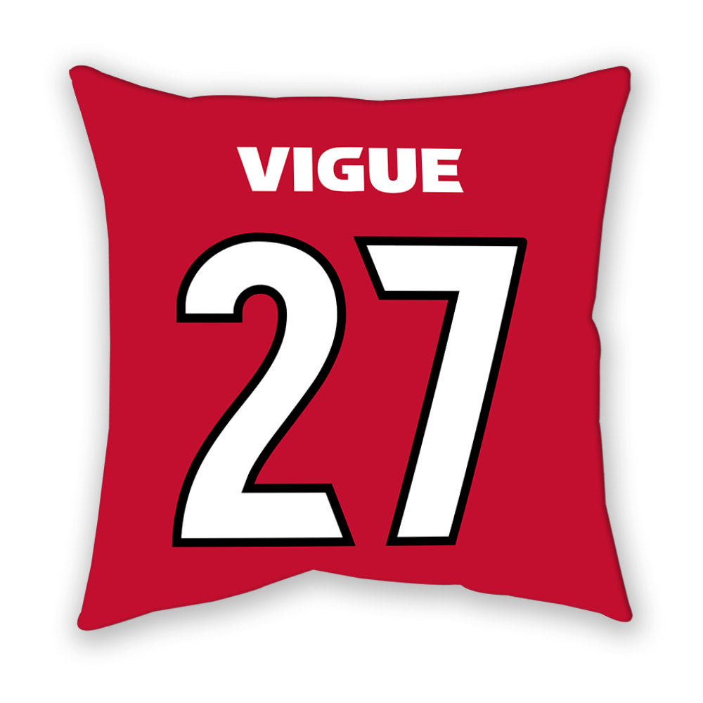 Georgia - NCAA Baseball : Dylan Vigue - Pillow-1
