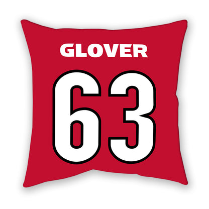 Georgia - NCAA Football : Dontrell Glover - Pillow-1