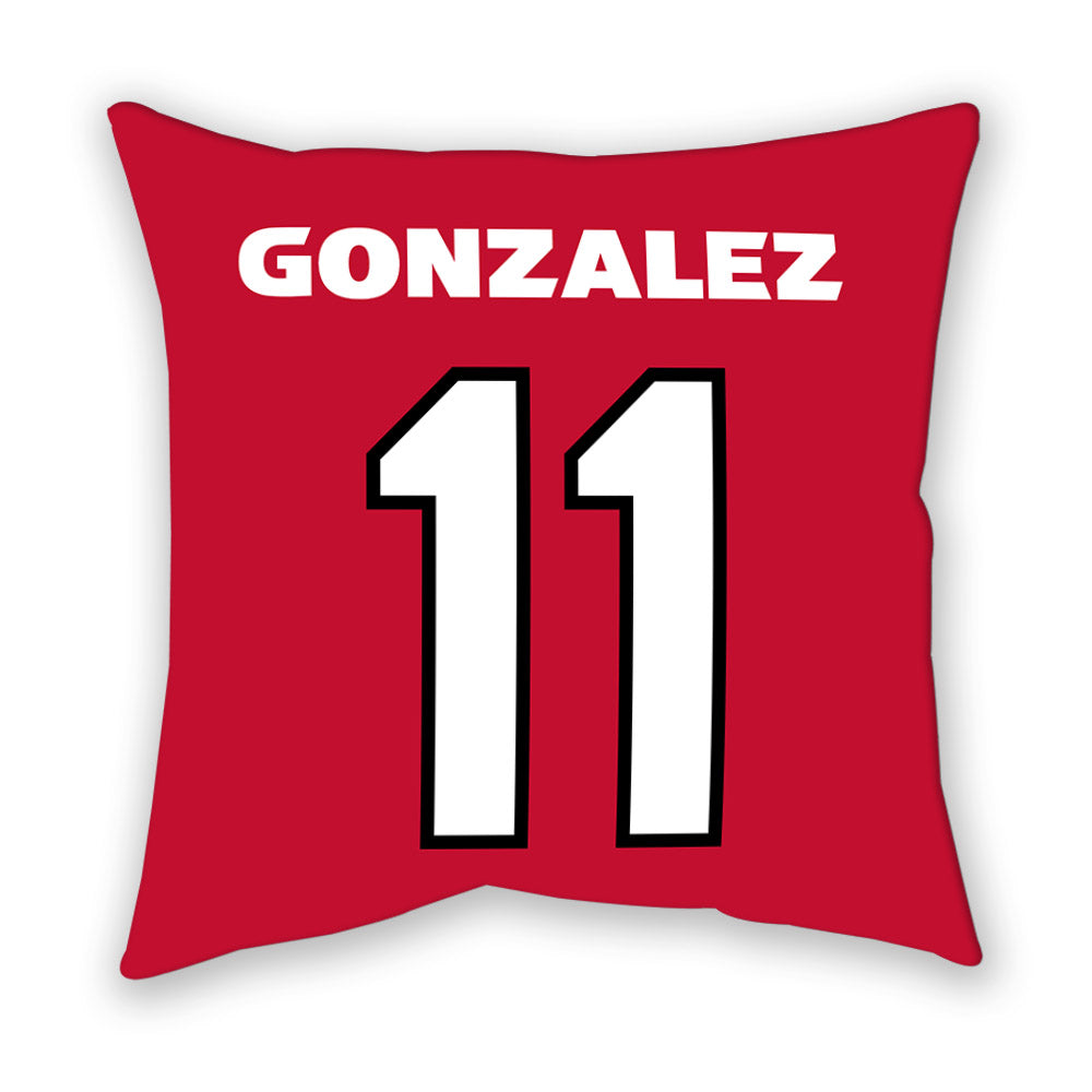 Georgia - NCAA Women's Basketball : Enjulina Gonzalez - Pillow-1