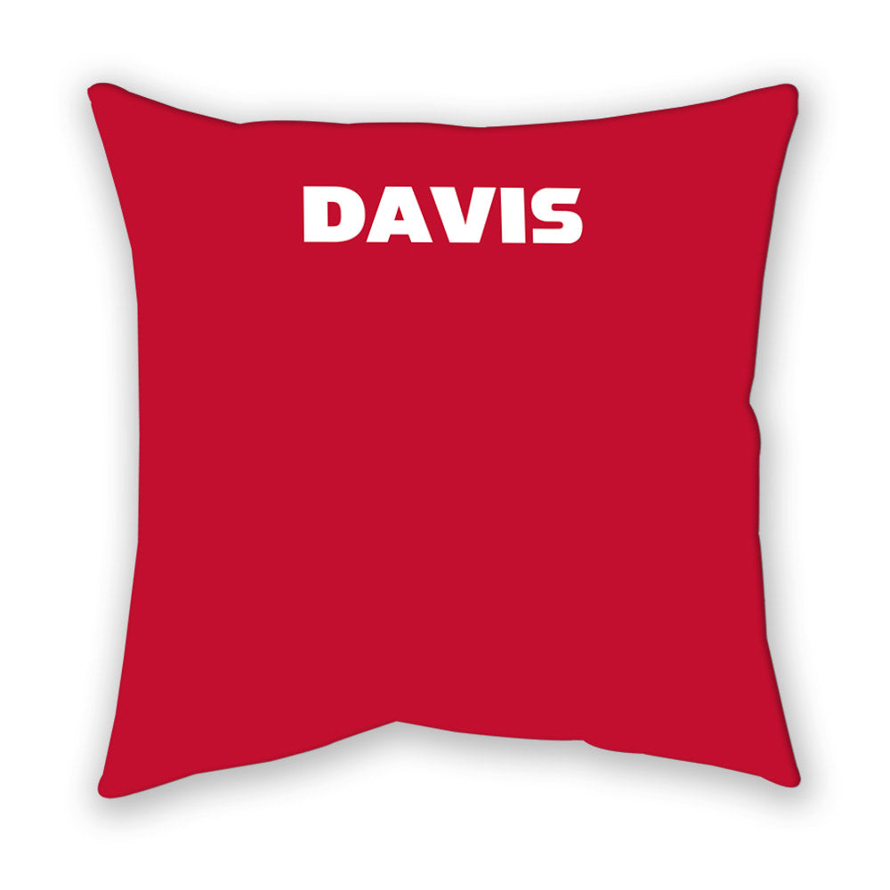Georgia - NCAA Men's Track & Field : Jordan Davis - Pillow-1
