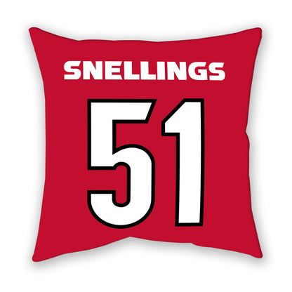 Georgia - NCAA Football : Will Snellings - Pillow-1