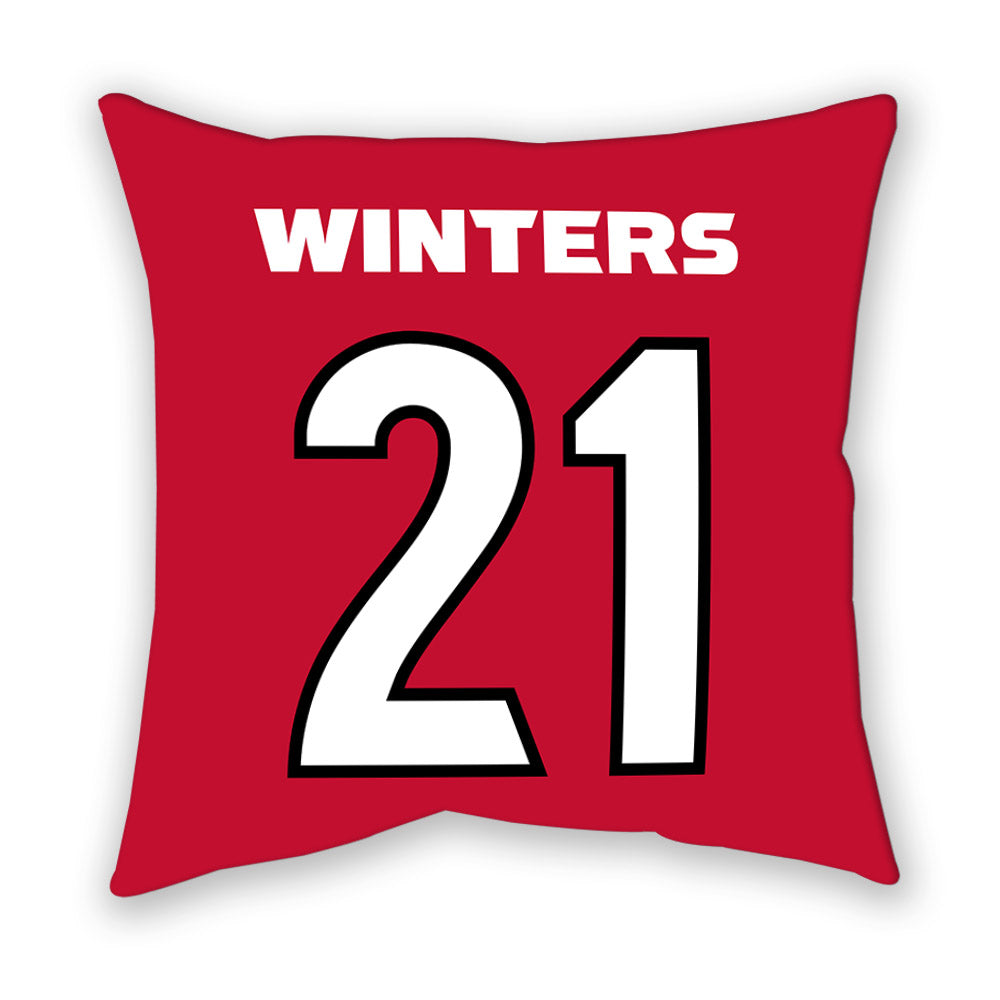 Georgia - NCAA Women's Soccer : Devon Winters - Pillow-1