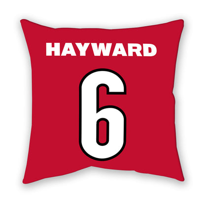 Georgia - NCAA Women's Soccer : Juliauna Hayward - Pillow-1