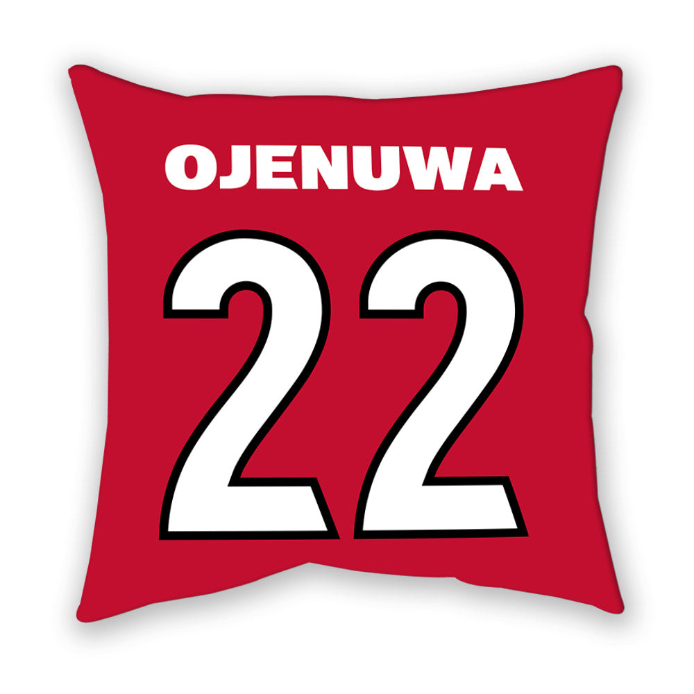Georgia - NCAA Women's Basketball : Vera Ojenuwa - Pillow-1
