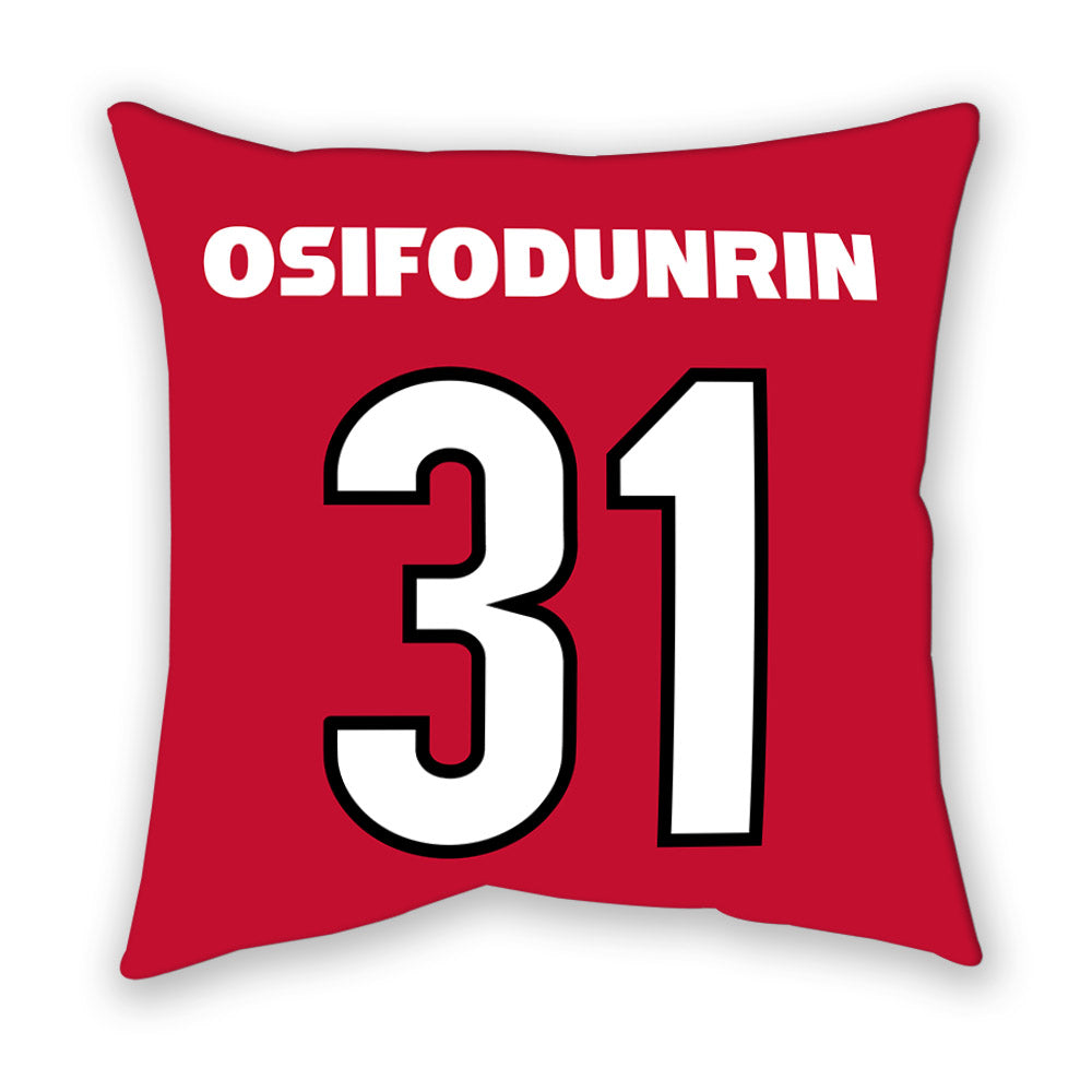 Georgia - NCAA Women's Soccer : Lilly Osifodunrin - Pillow-1