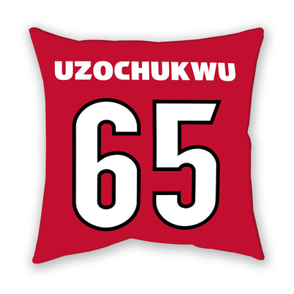 Georgia - NCAA Football : Dennis Uzochukwu - Pillow-1