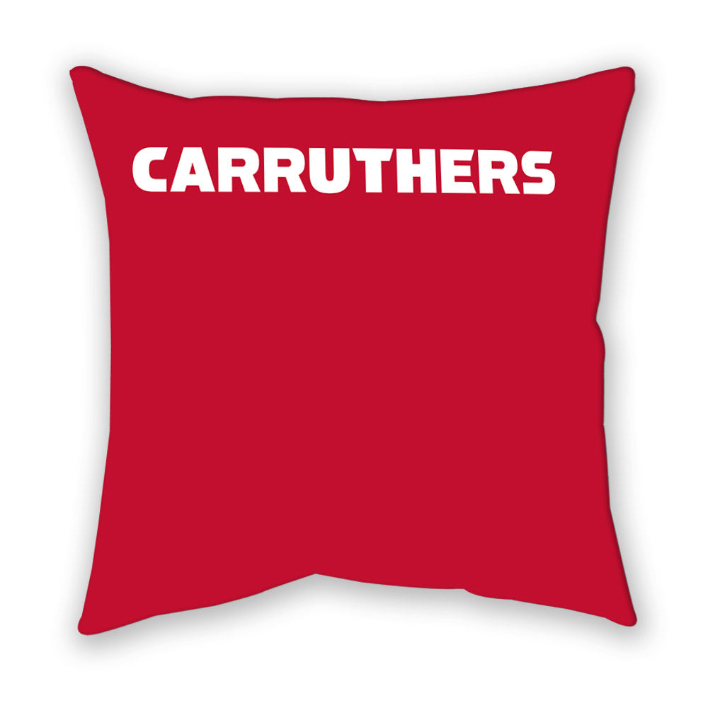 Georgia - NCAA Men's Track & Field : Jacob Carruthers - Pillow-1
