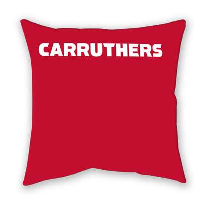 Georgia - NCAA Men's Track & Field : Jacob Carruthers - Pillow-1