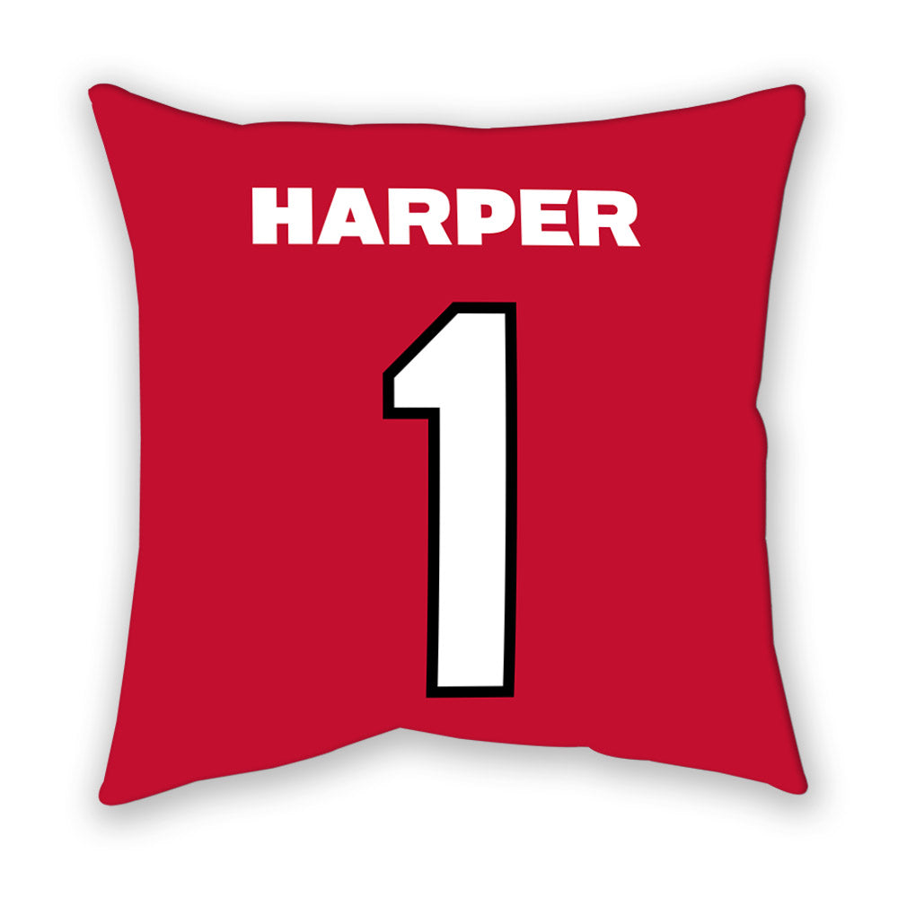 Georgia - NCAA Women's Volleyball : Tori Harper - Pillow-1