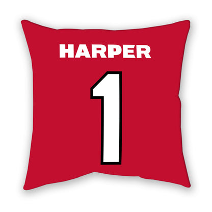 Georgia - NCAA Women's Volleyball : Tori Harper - Pillow-1