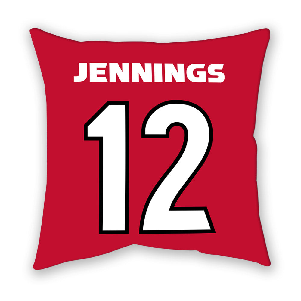 Georgia - NCAA Men's Basketball : Markel Jennings - Pillow-1