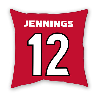 Georgia - NCAA Men's Basketball : Markel Jennings - Pillow-1