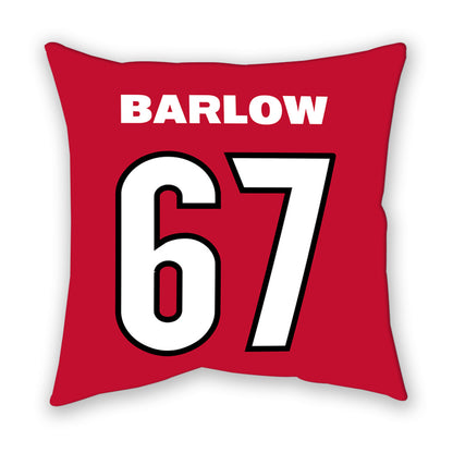 Georgia - NCAA Football : Clinton Barlow - Pillow-1