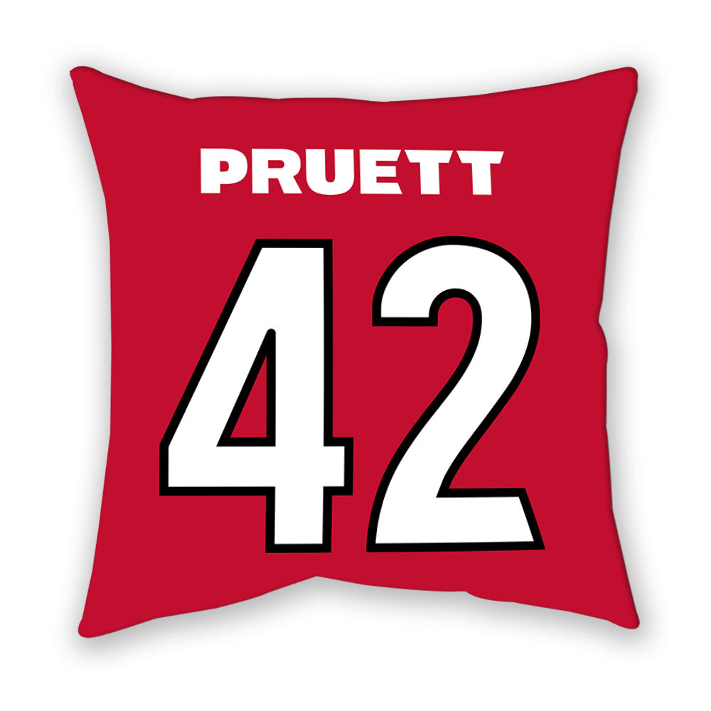 Georgia - NCAA Baseball : Brad Pruett - Pillow-1