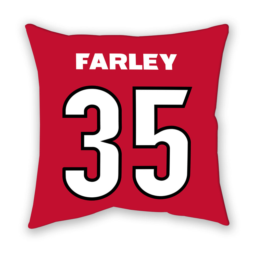 Georgia - NCAA Baseball : Paul Farley - Pillow-1
