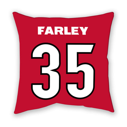 Georgia - NCAA Baseball : Paul Farley - Pillow-1