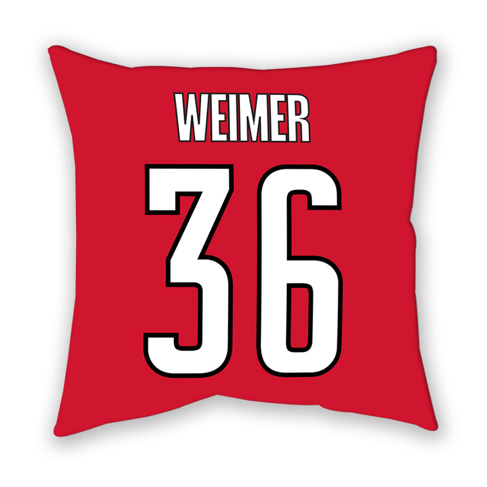 Arkansas State - NCAA Baseball : Tyler Weimer - Pillow-1