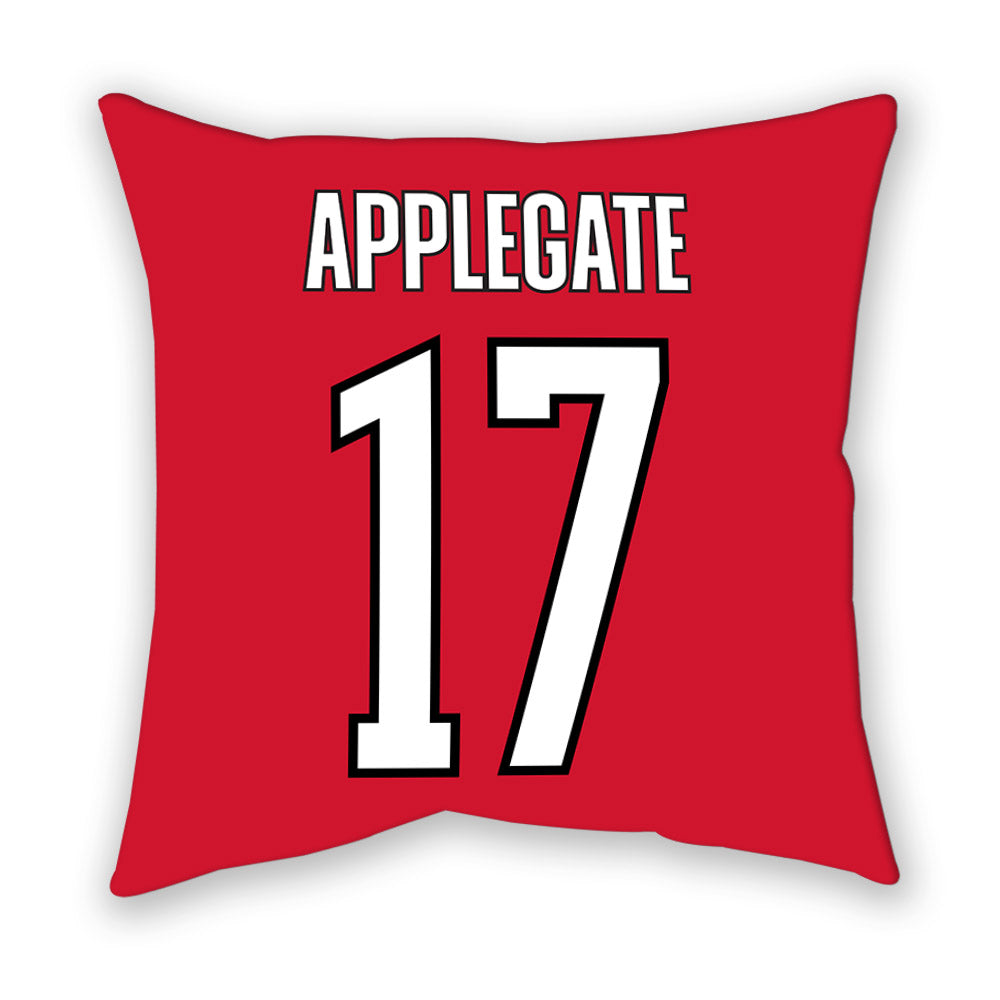 Arkansas State - NCAA Women's Soccer : Keegynn Applegate - Pillow-1