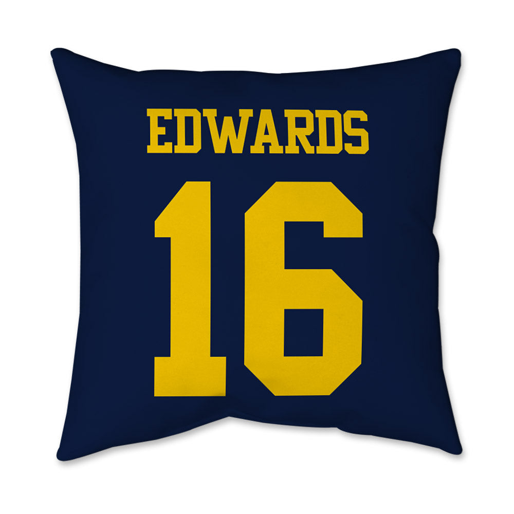 Michigan - NCAA Women's Volleyball : Camille Edwards - Graphic Pillow 16x16-1
