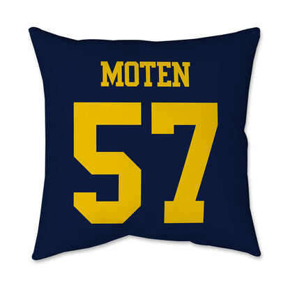 Michigan - NCAA Football : Travis Moten - Graphic Pillow 16x16-1