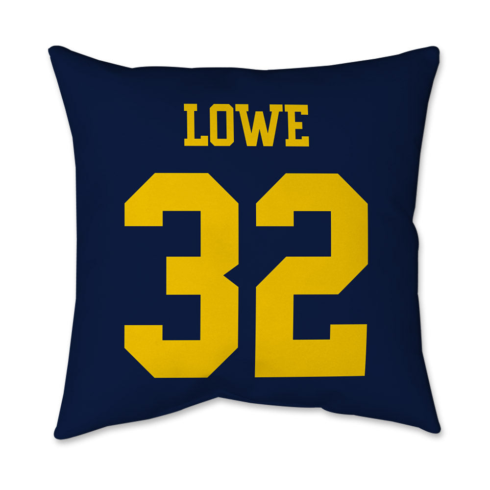 Michigan - NCAA Football : Jeremiah Lowe - Graphic Pillow 16x16-1