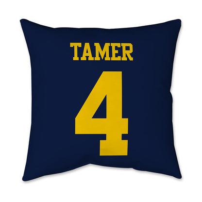 Michigan - NCAA Women's Field Hockey : Abby Tamer - Graphic Pillow 16x16-1