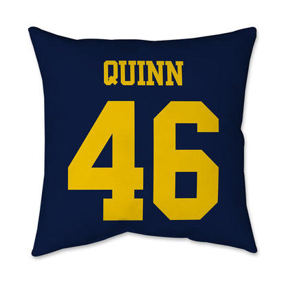 Michigan - NCAA Football : Crandall Quinn - Graphic Pillow 16x16-1