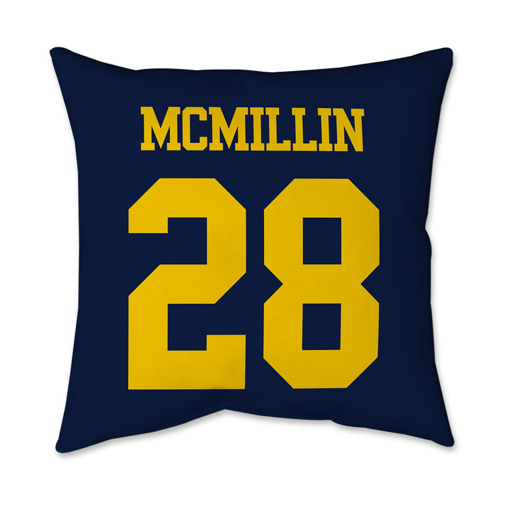 Michigan - NCAA Women's Volleyball : Trixie McMillin - Graphic Pillow 16x16-1