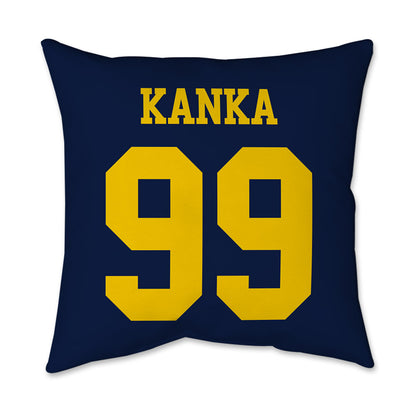 Michigan - NCAA Football : Bobby Kanka - Graphic Pillow 16x16-1