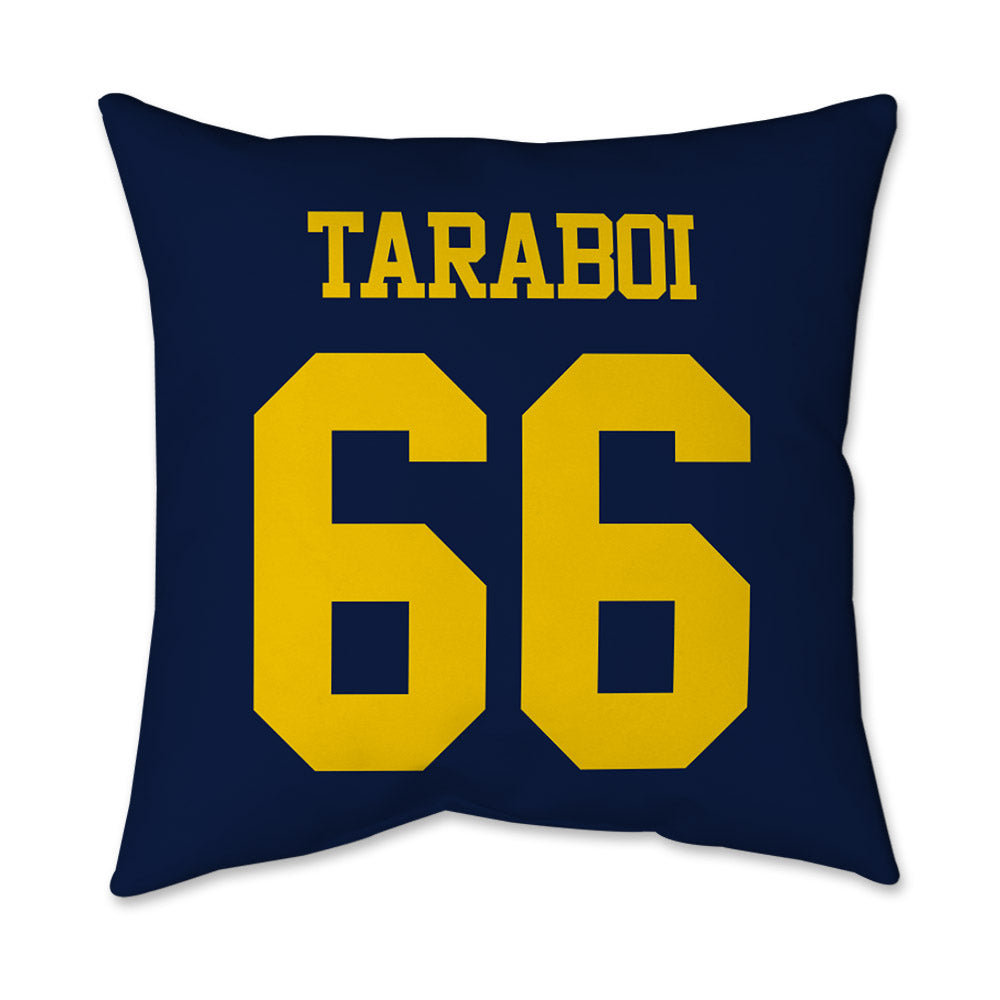Michigan - NCAA Football : Dan Taraboi - Graphic Pillow 16x16-1