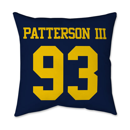 Michigan - NCAA Football : Benny Patterson III - Graphic Pillow 16x16-1