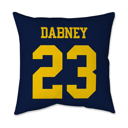 Michigan - NCAA Football : Markel Dabney - Graphic Pillow 16x16-1