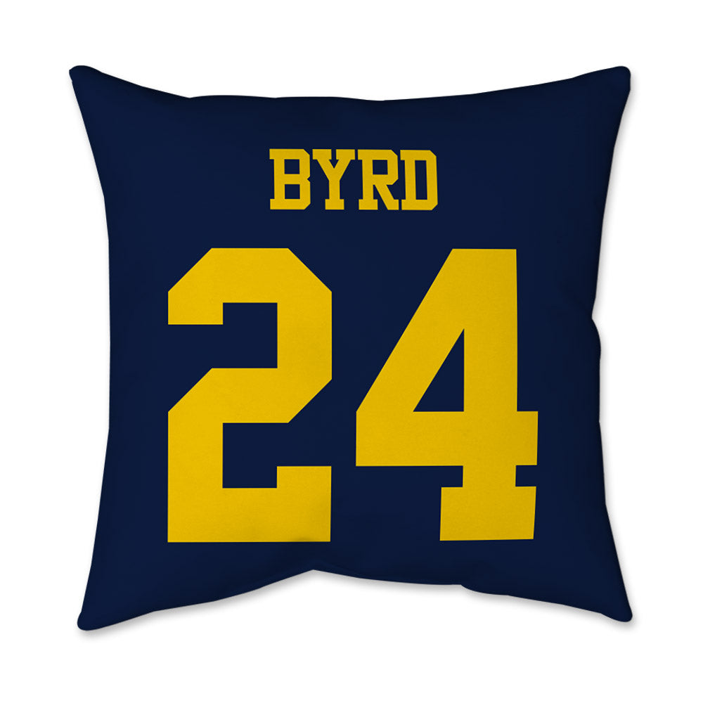 Michigan - NCAA Women's Lacrosse : Caroline Byrd - Graphic Pillow 16x16-1