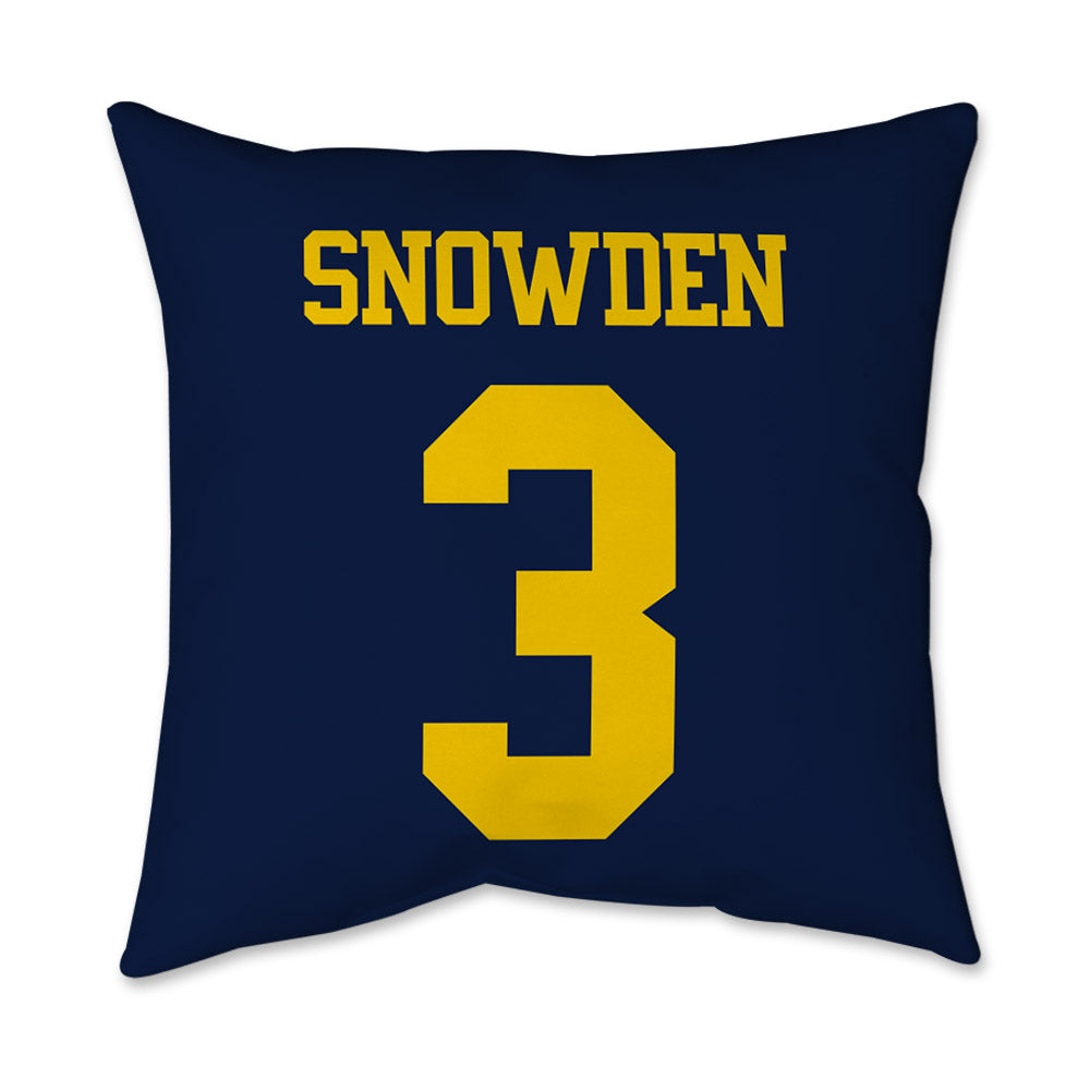Michigan - NCAA Football : Smith Snowden - Graphic Pillow 16x16-1