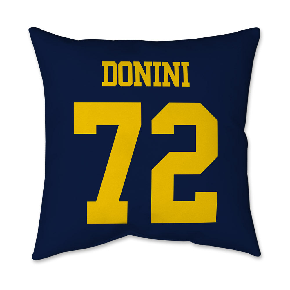 Michigan - NCAA Football : Peter Donini - Graphic Pillow 16x16-1