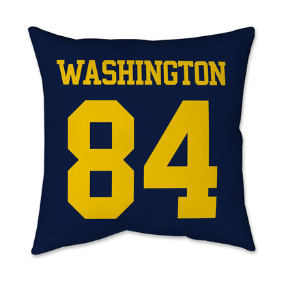 Michigan - NCAA Football : Jacob Washington - Graphic Pillow 16x16-1