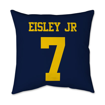Michigan - NCAA Men's Basketball : Howard Eisley Jr - Graphic Pillow 16x16-1