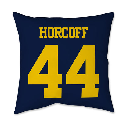 Michigan - NCAA Men's Ice Hockey : Will Horcoff - Graphic Pillow 16x16-1
