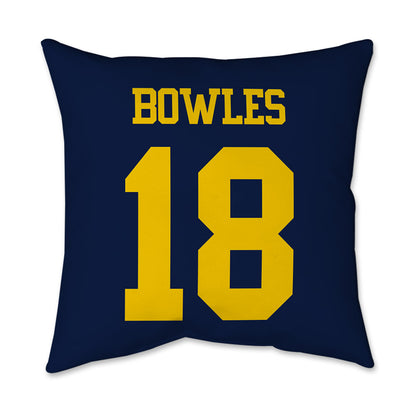 Michigan - NCAA Football : Troy Bowles - Graphic Pillow 16x16-1