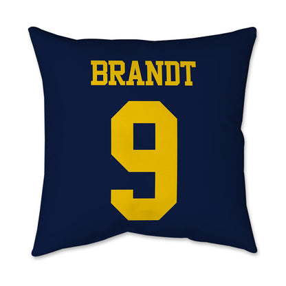 Michigan - NCAA Football : Cameron Brandt - Graphic Pillow 16x16-1