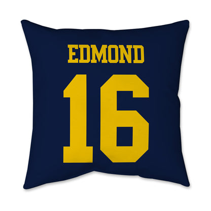 Michigan - NCAA Football : Jo'Ziah Edmond - Graphic Pillow 16x16-1