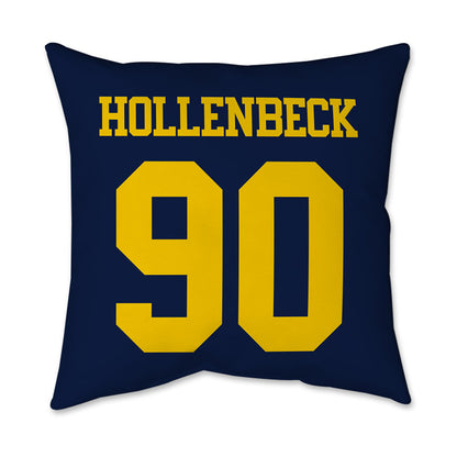 Michigan - NCAA Football : Hudson Hollenbeck - Graphic Pillow 16x16-1