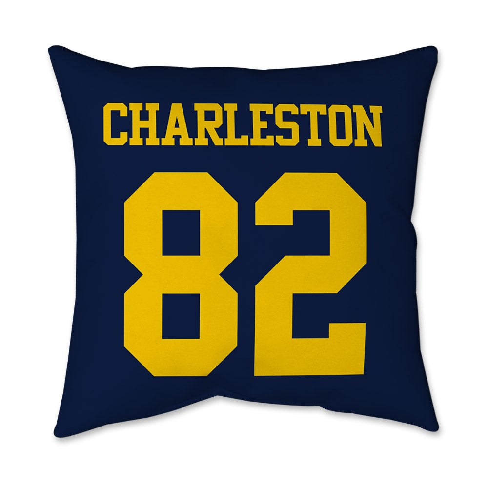 Michigan - NCAA Football : Cj Charleston - Graphic Pillow 16x16-1
